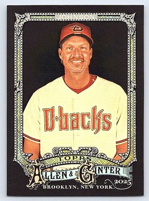 RANDY JOHNSON  DBACKS    2025 TOPPS ALLEN & GINTER  X  #4