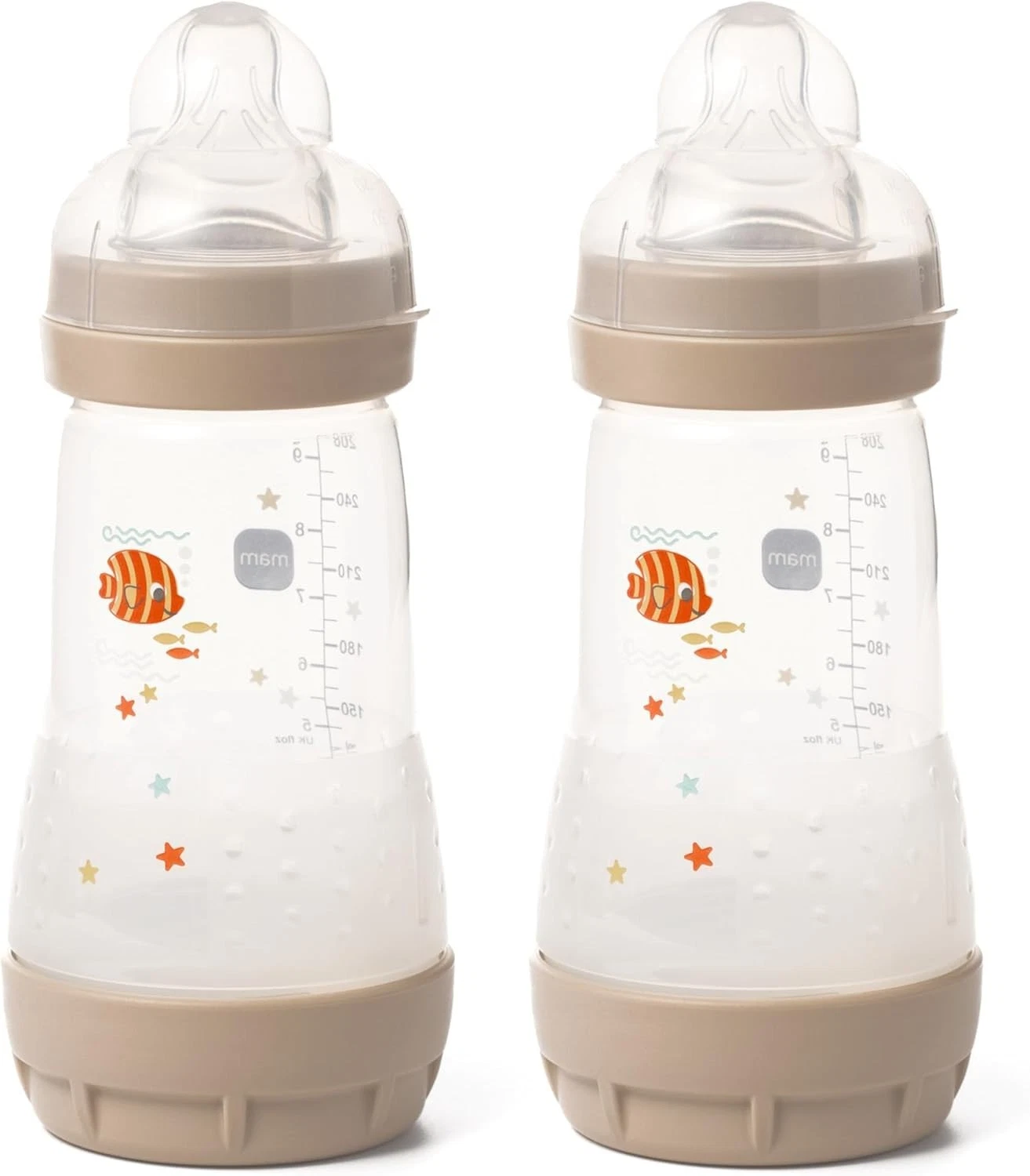 Easy Start Anti-Colic Baby Milk Bottles Newborn Essentials 2 Pack