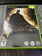Batman Begins (Microsoft Xbox, 2005) CIB Complete In Box