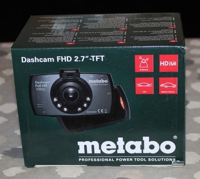 METABO DASHCAM FHD 2.7'' -TFT - D72622 + ACCESSORIES - BRAND NEW & BOXED!!!