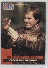 1991 Pro Set Bill Belichick #126 1ol5