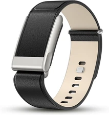 Luxe Tapered Leather Replacement Band Compatible with WHOOP 5.0, One, Peak, and 