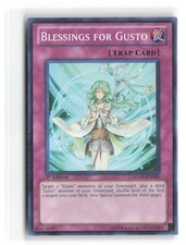 Blessings For Gusto HA05-EN059 Super Rare 1st Edition Yu-Gi-Oh!