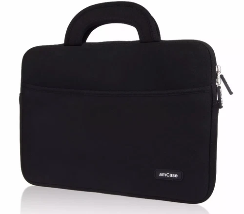 25-PACK BRAND NEW amCase Chromebook- Case (11.6") Neoprene Sleeve/Bag (Black)
