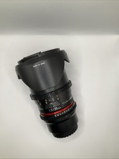 Rokinon Cine 35mm T1.5 AS IF UMC Full Frame Cine Lens for Canon EF