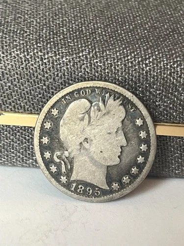 1895 P Barber Quarter Dollar, G to VG