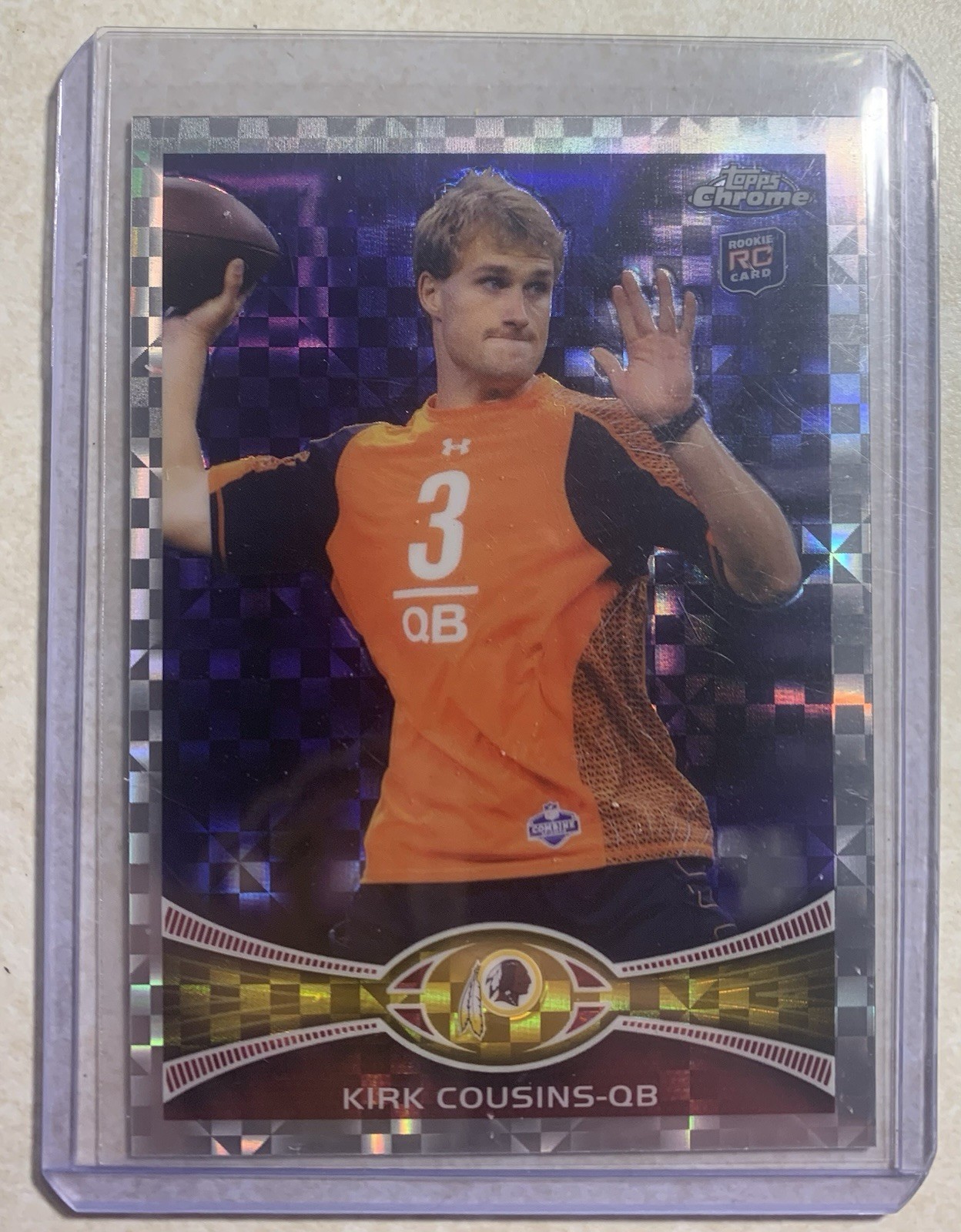 2012 Topps Chrome - Kirk Cousins #146 X-Fractor (RC)