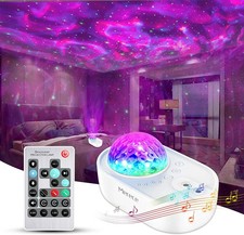 Galaxy Star Projector, Galaxy Projector for Bedroom 10 Colors LED Night Light .