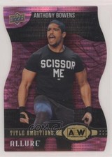 2022 Upper Deck Allure AEW Title Ambitions Pink 53/100 Anthony Bowens #TA-20 0c3