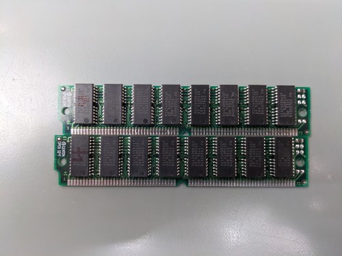 (2) Centon 16MB EDO SIMMs, 72-pin RAM Memory Sticks (32MB Total) CPCB-324T - Picture 2 of 3