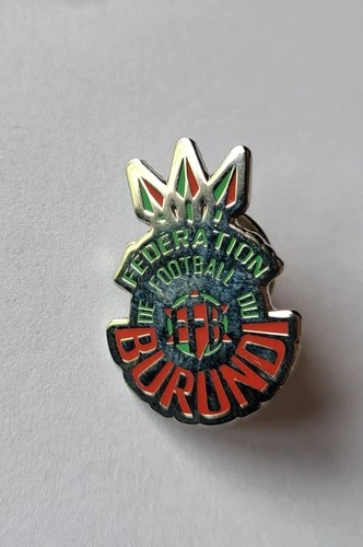 enamel Burundi Football Federation Association pin badge