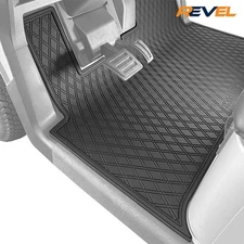 Xtreme Mats Black Golf Cart Floor Mat for 2024-2026 EZGO RXV & Valor Golf Carts