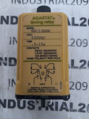 AGASTAT TIMING RELAY SSC12ABA