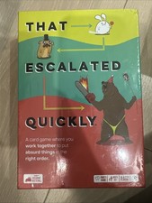 That Escalated Quickly Board Card Party Game,...