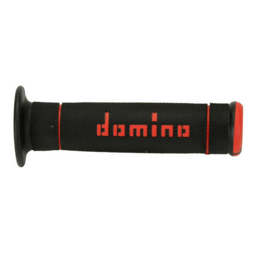 Free Shipping Domino Black/Red Trial Grips A24041C4240A7-0 For Motorcycle