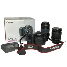 CANON EOS 40D Digital SLR Camera FULL KIT 2 Lens Incl EF 70-300mm  EF 28-135mm