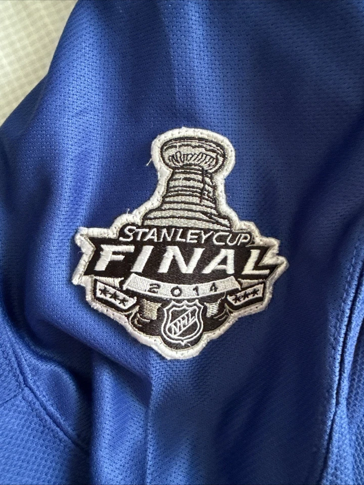 Camiseta deportiva para hombre Reebok New York Rangers Chris Kreider 2014 Stanley Cup talla 52 - RARA Foto 3 de 4