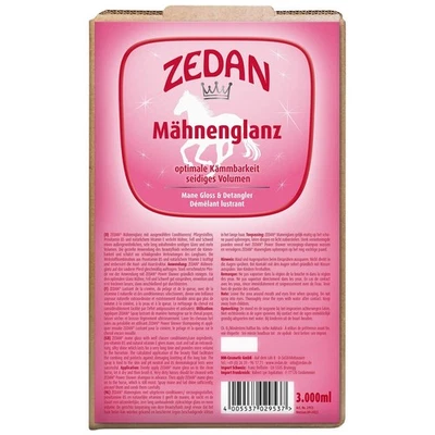 ZEDAN 3000ml Glanzspray Mähnenglanz Mähnenspray