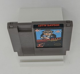 Hogan's Alley COMPLETE CIB (Game Box Manual) *NICE* Nintendo NES