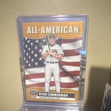 2026 Panini USA Baseball Stars & Stripes Ryan Zimmerman All-American Prizm 1/10