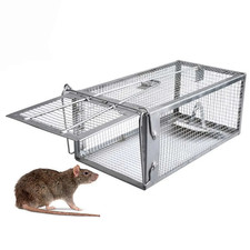 Live Humane Cage Trap for Squirrel Chipmunk Rat Mice Rodent Animal Catcher