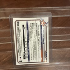 2021 Bowman Chrome Cristian Javier Auto Astros