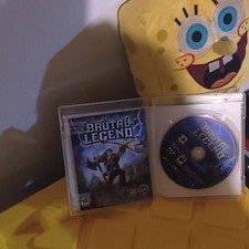 EA Brütal Legend PS3 w/ Case & Disc M-Mature Action Adventure NTSC-U/C 2009