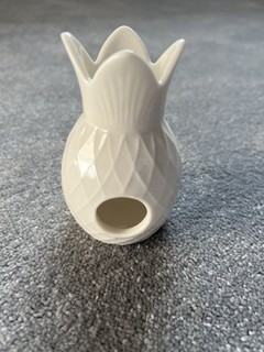 Partylite Pineapple Ceramic Holder For Smartsticks