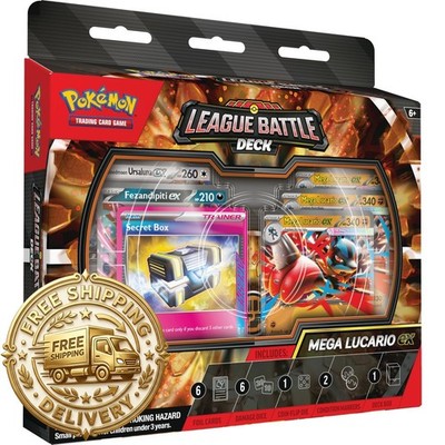 Pokémon Pokmon Tcg Mega Lucario Ex League Battle Deck 10-10360-101