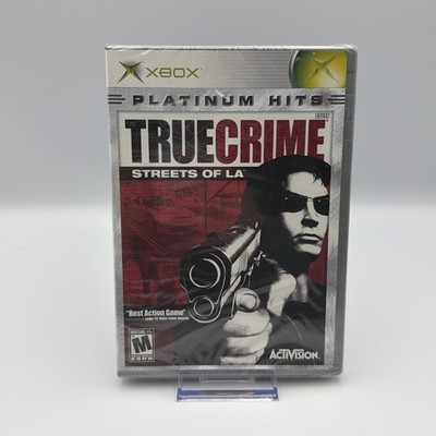 True Crime Streets of LA (Original Xbox) Black Label Brand New & Sealed