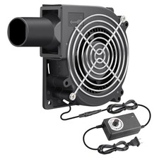 120mm x 32mm Dual Ball Blower Fan 12V with 110v - 240v AC Plug 12032 110V-240V