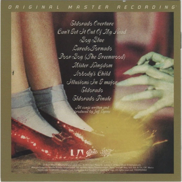Electric Light Orchestra - Eldorado ( MFSL ) SACD Brand New - image 2 of 3