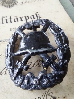 Verwundetenabzeichen 1.Weltkrieg Orden WW1 Abzeichen