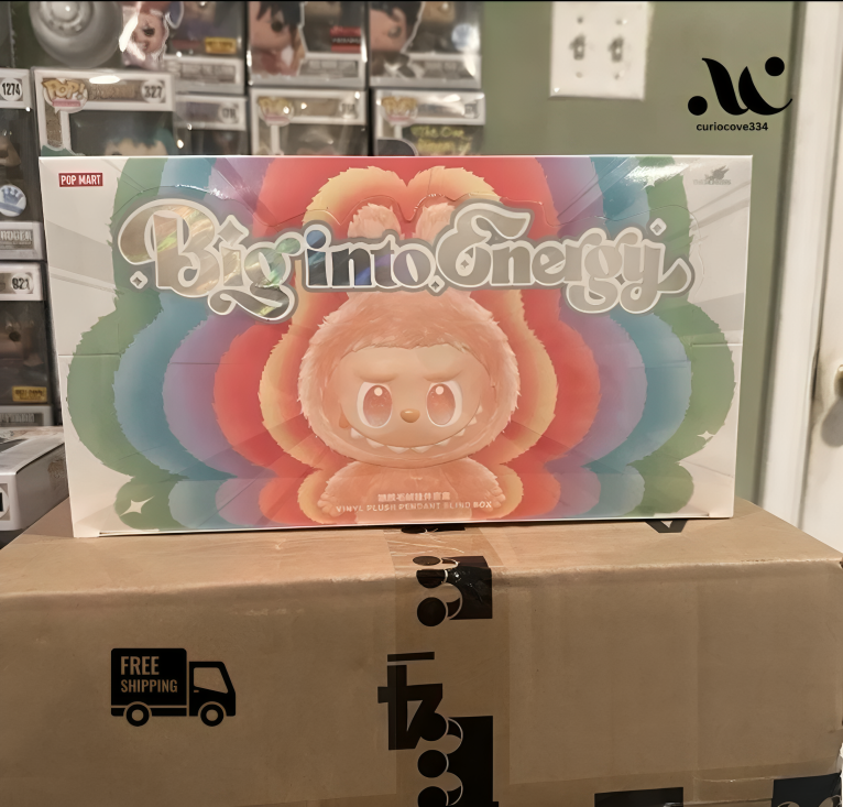 Labubu Big Into Energy V3 Full Box Authentic POP MART USA