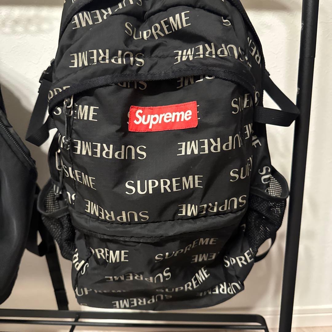 Supreme Reflective Repeat Backpack Limited Edition - image 1
