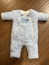 Baby Merlin Magic Sleepsuit 3-6 Month, Blue Helps Baby Sleep Well 