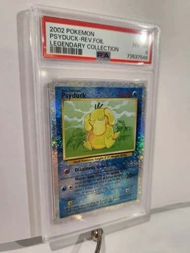 Pokemon Psyduck Legendary Coll. Reverse Holo #88 PSA 8