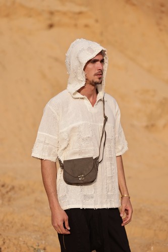 Bolso de mano bandolera Country de cuero genuino - Imagen 5 de 8