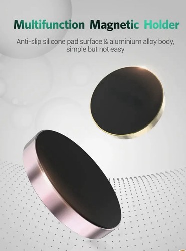 Mini Magnet Phone Holder Car Zinc Alloy , can be use inside home to hold the key - Picture 9 of 9