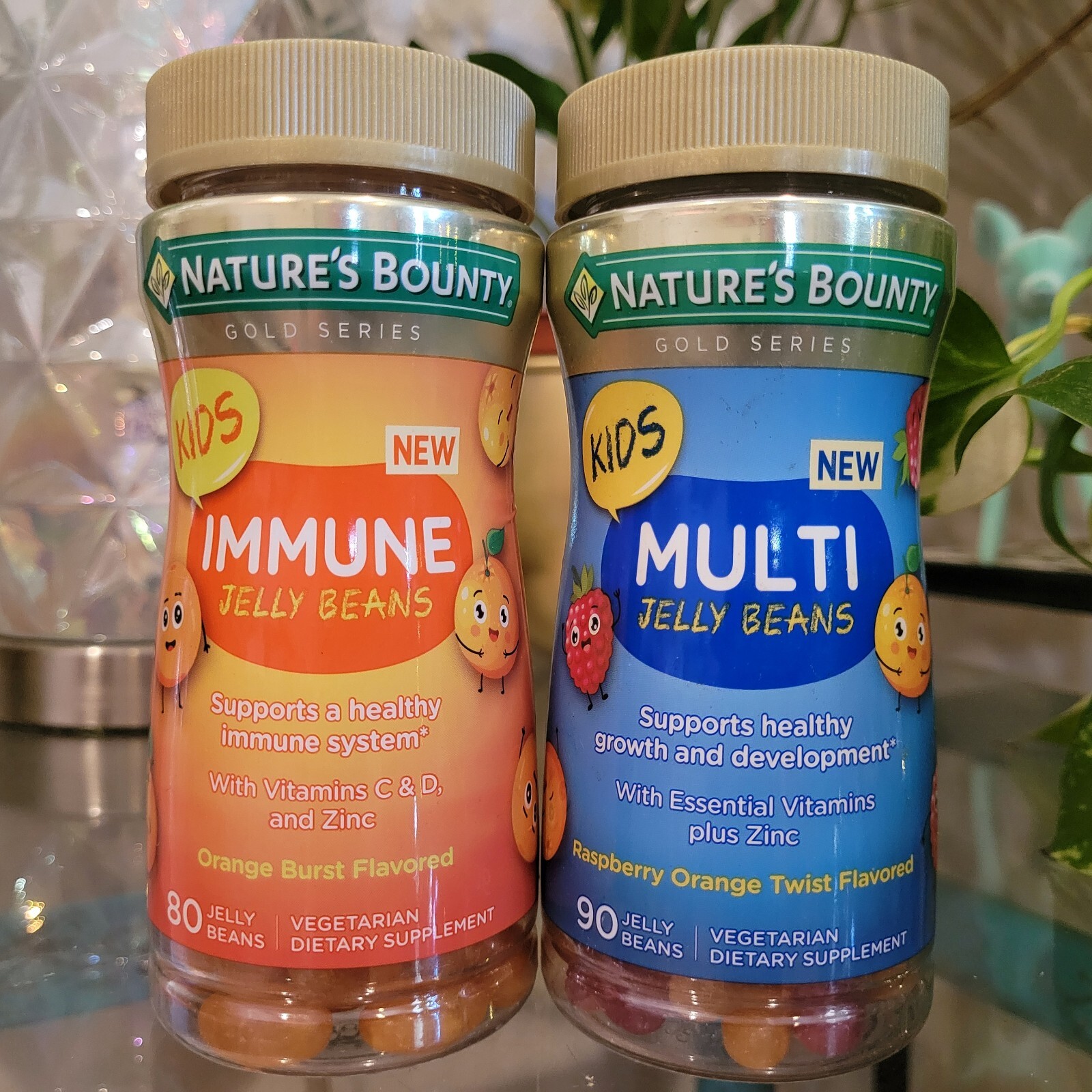2x Nature's Bounty Kids Multi Vitamin Multivitamin Immune Gummy 180 Jelly Beans