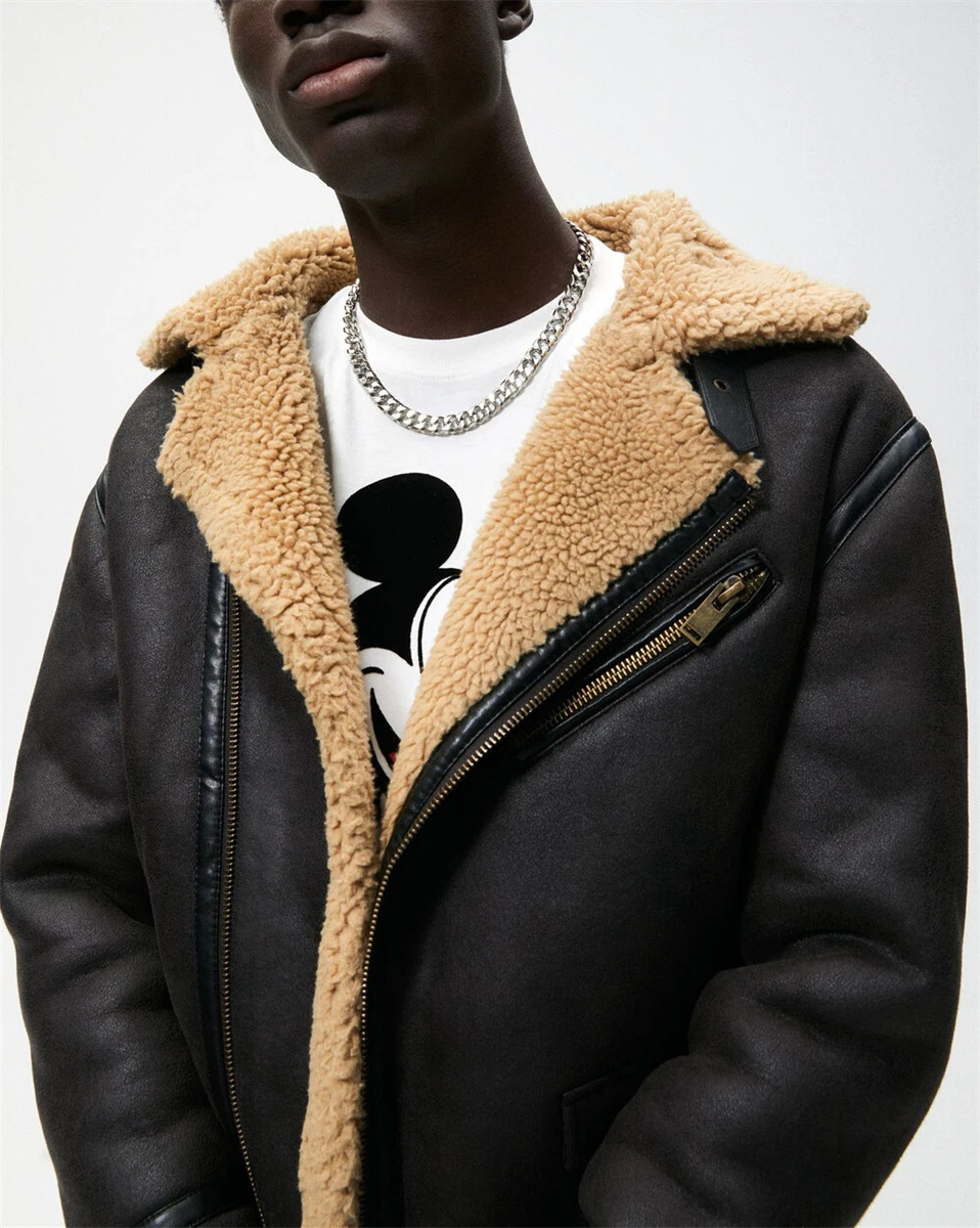Lined suede shop jacket
