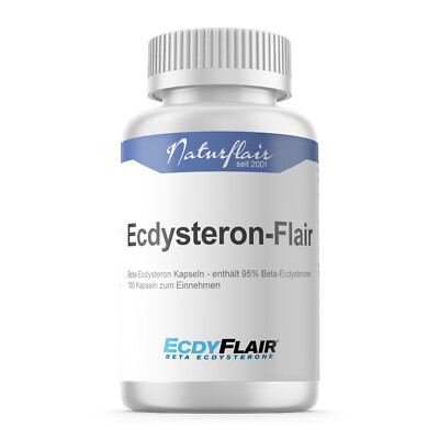 100 Kapseln 300mg Ecdysteron T-Booster Turkesteron Ecdysterone Muskelaufbau