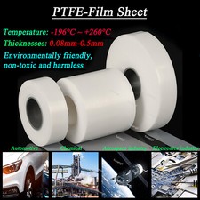 PTFE Film Sheet Plate Roll High Temperature for Industry、Aerospace、Biomedical