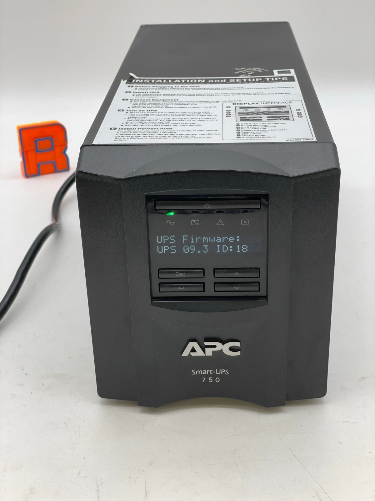 APC SMT750 Smart-UPS 750 Battery Backup UPS (Used) | eBay