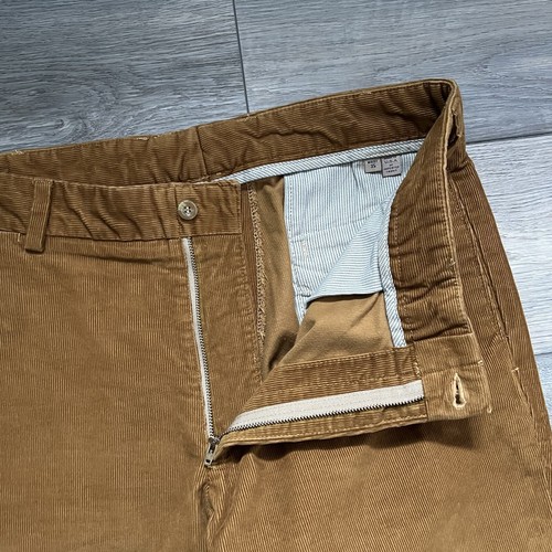 Vintage Bills Corduroy Tan Brown Pants Men’s Size 35x32 Straight Leg Baggy Loose - Picture 5 of 11