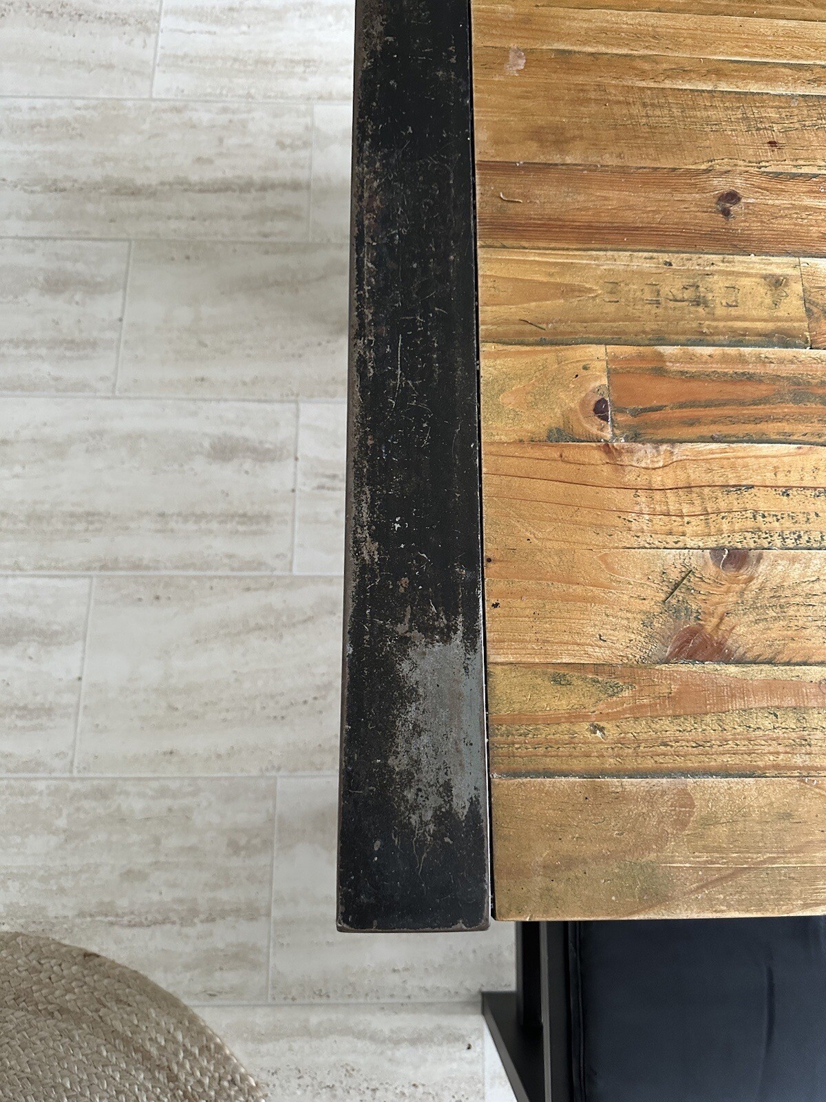 Next Bronx Industrial Dining Table and Bench Set eBay