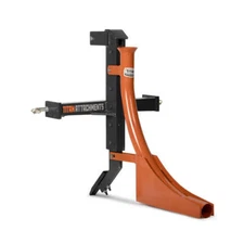 Titan Attachments 3 Point Single Tine Subsoiler with Pipe Layer, Fits Cat 1