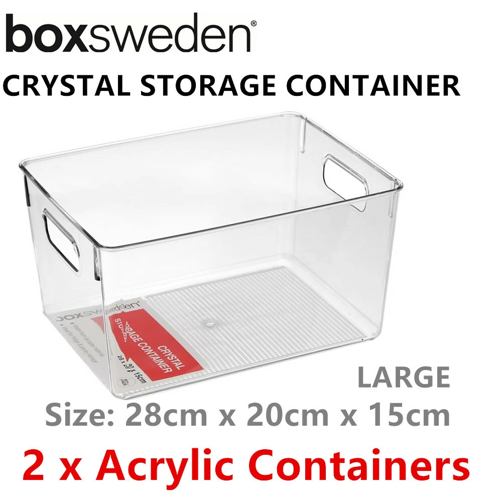 Acrylic containers online
