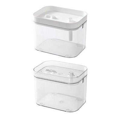 USB Powered Aquarium with Transparent Design Desktop Fish Breeding Tanks Decors