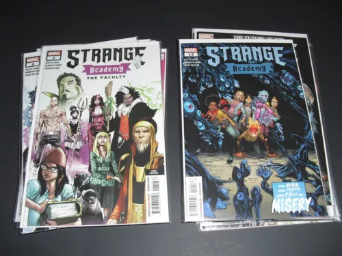 Lot 28 Strange Academy run ranging 2-18 NM high grade 2020! Marvel variant 14 15